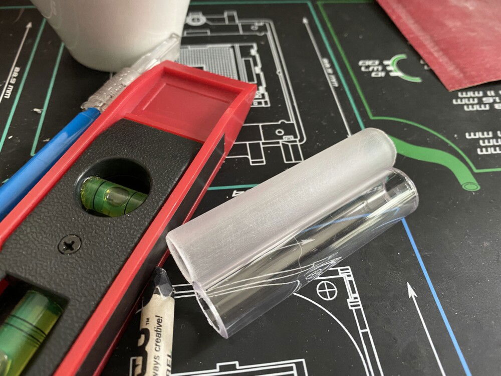 I had always wanted to satin my tubes, but for a while I was waffling on whether or not to do it. After doing this test finish and getting encouragement and opinion from my wife, I went for it. I'm super glad I did. It's surprisingly easy to achieve. :)