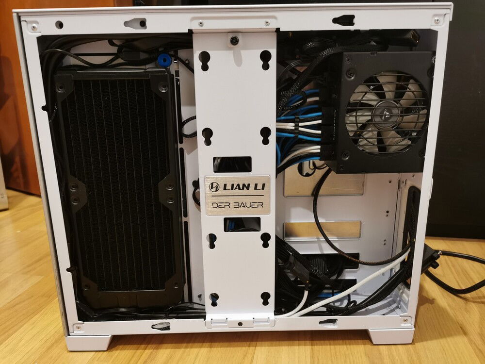 Rear IO incomplete. Awaiting custom panel mount