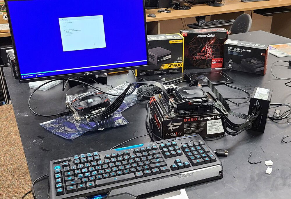 System/Bench Test before I switched to PICO power