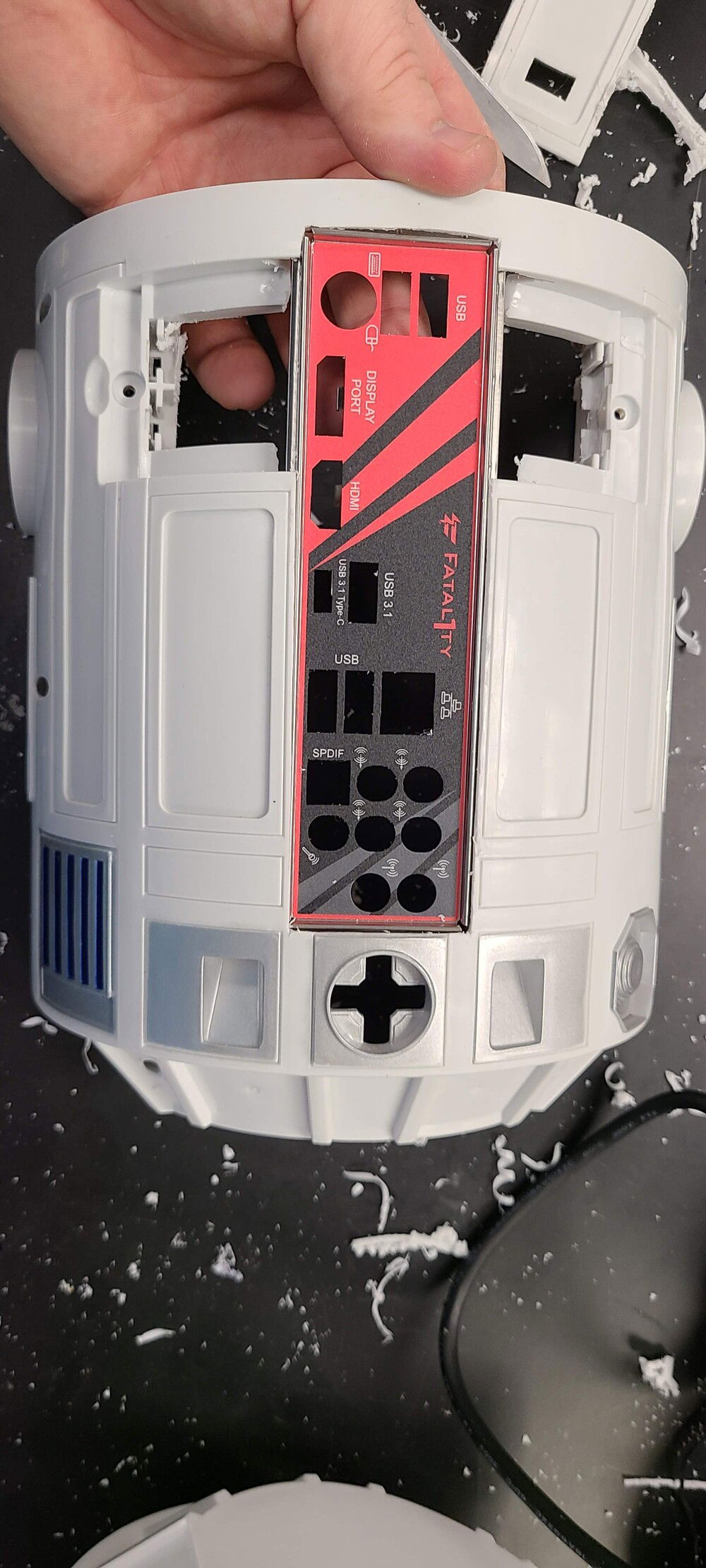 IO Plate Case Modification - Done