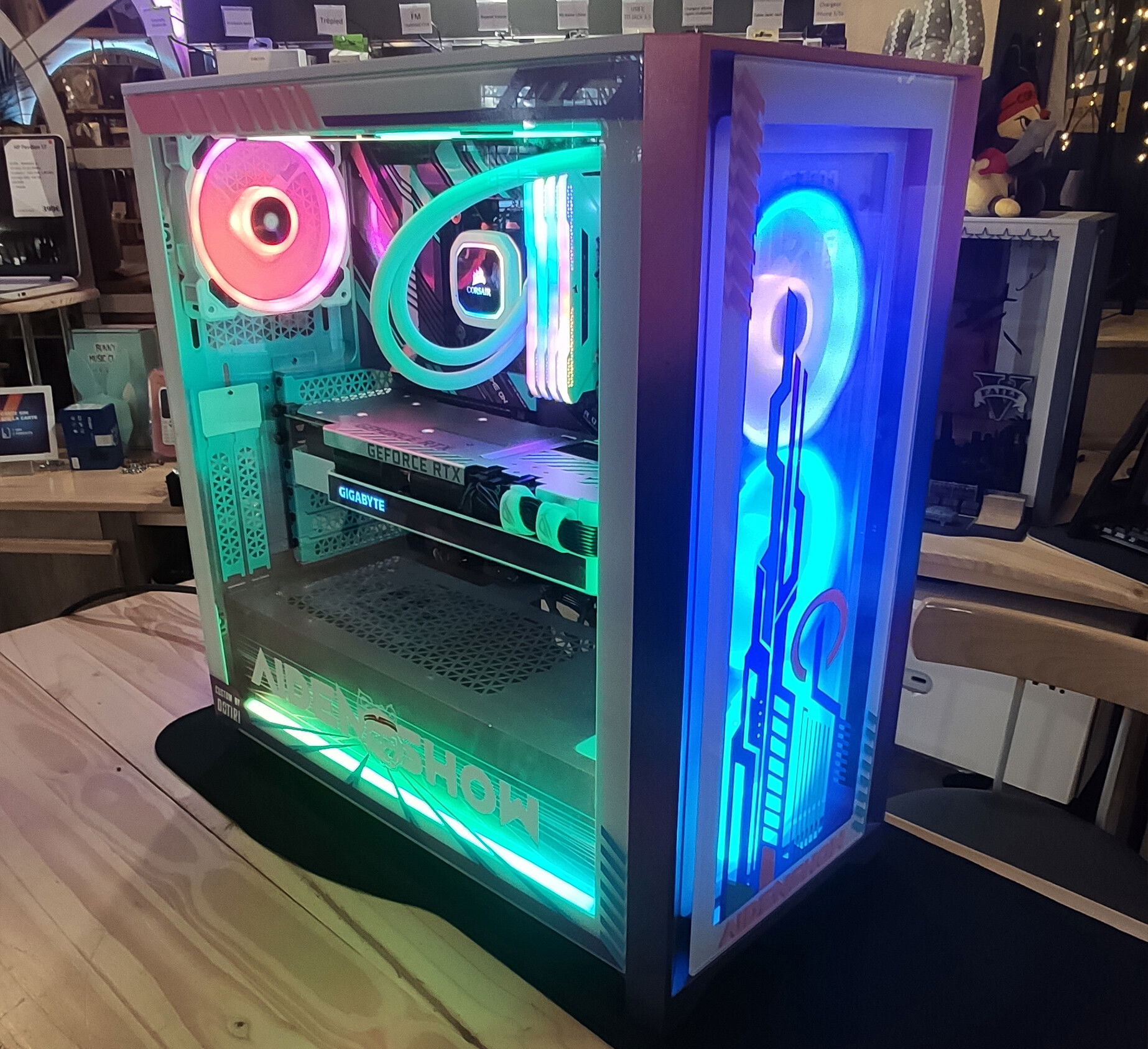 RETRO @AIDENSHOW DOTIRI Custom Corsair 4000X RGB » builds.gg