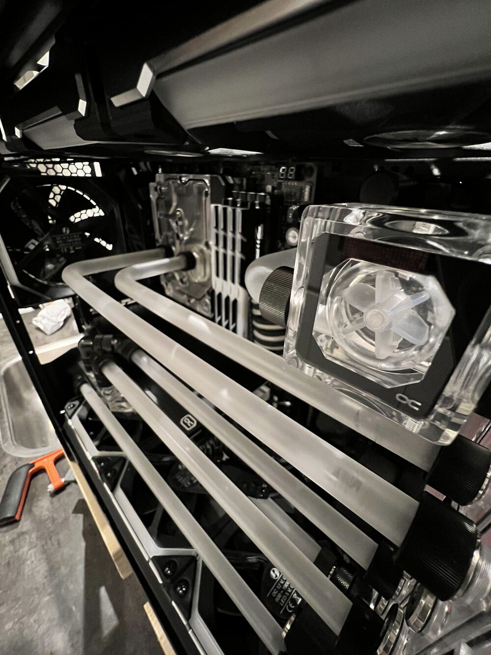 Update: Flowmeter installed with some tight 90 bends :-)