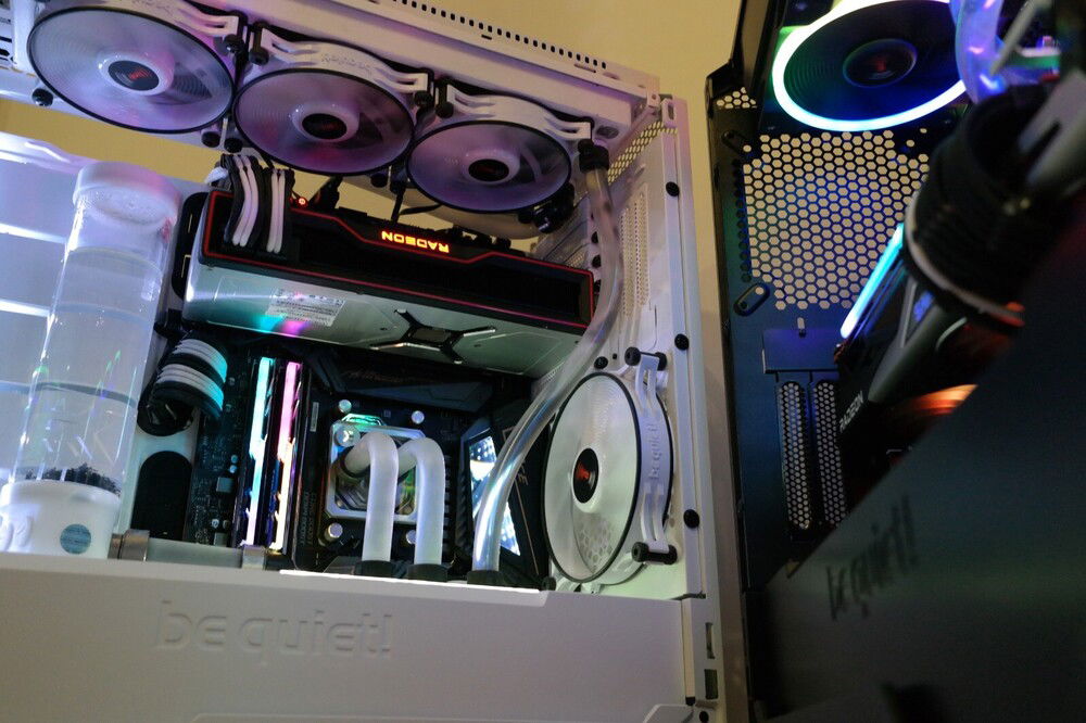 Glimpse of previous white case build