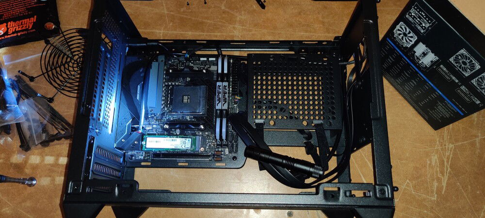 Got the motherboard in.