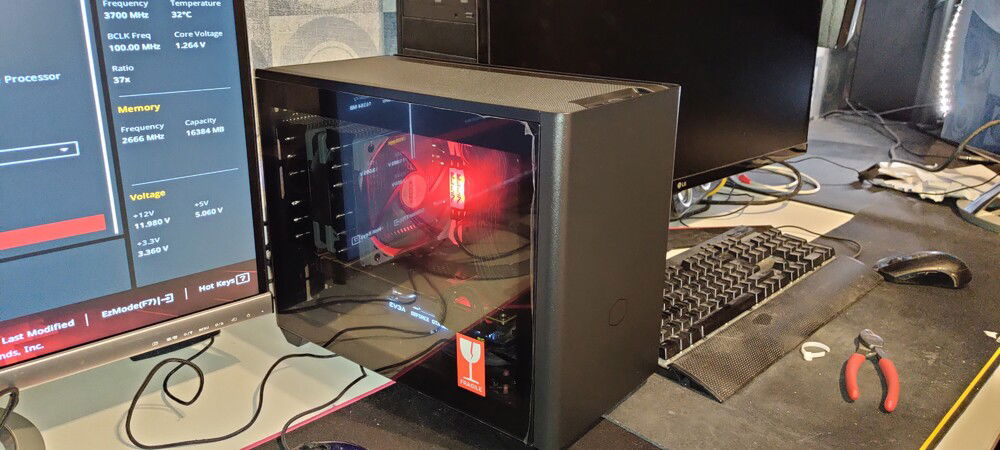 Beginning windows 11 install. RGB is uncontrolled.