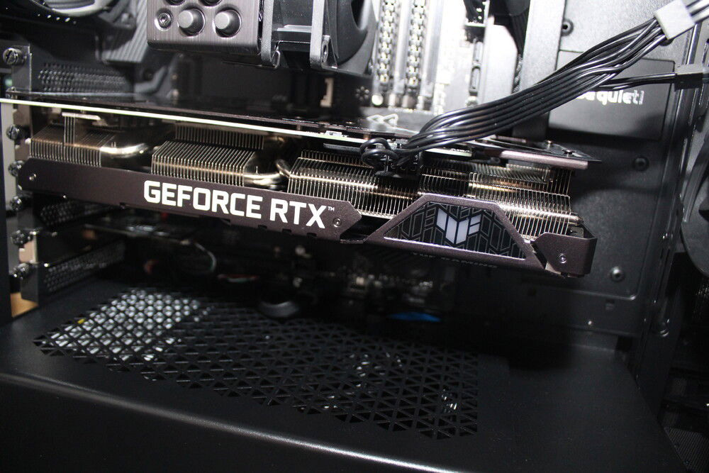 Very beefy gpu cooling.