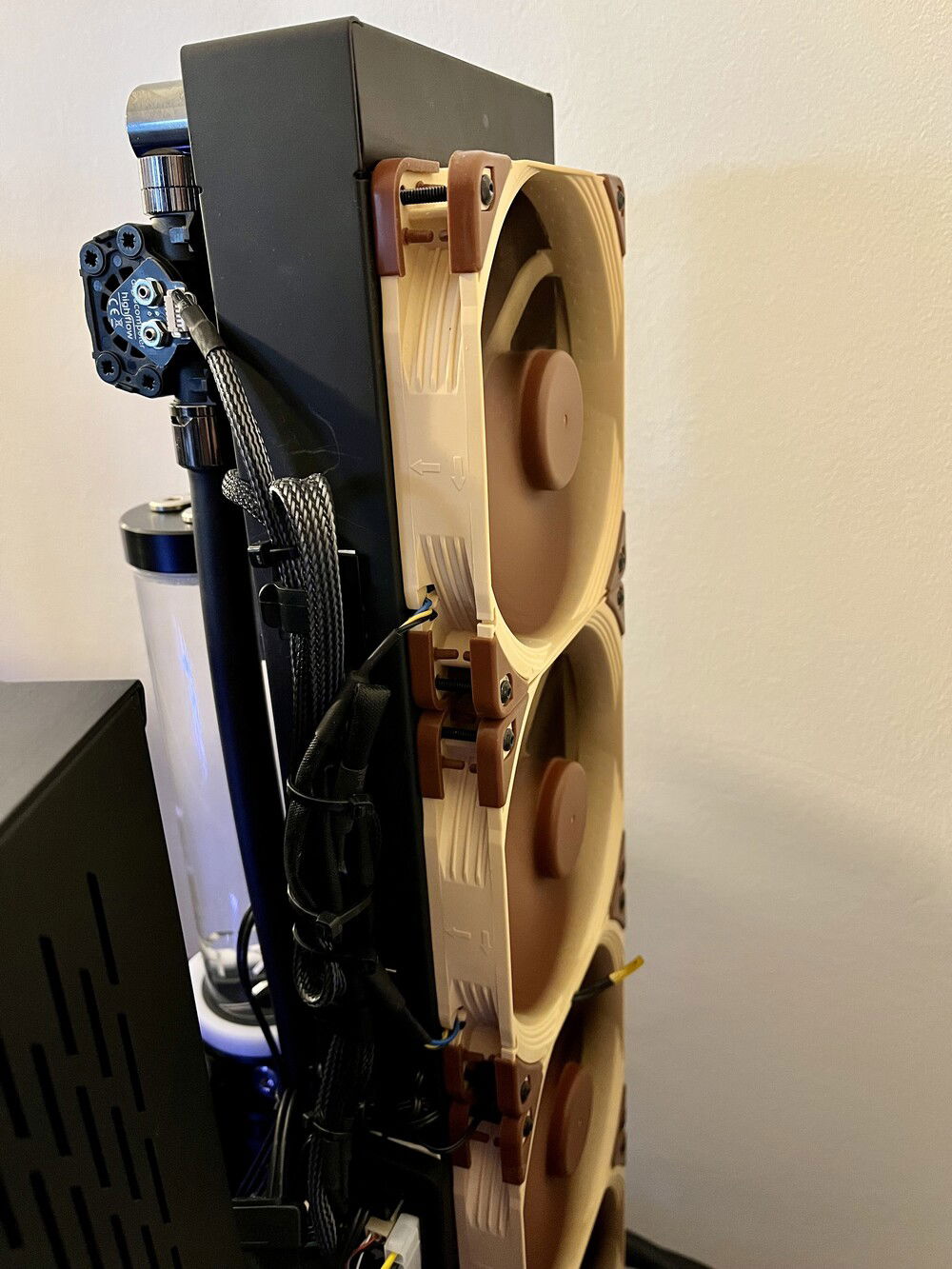 The external radiator.