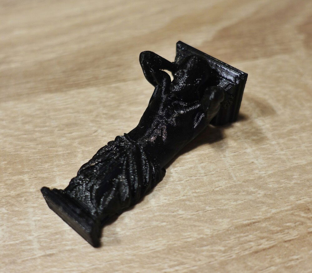 3D printed GPU holder.