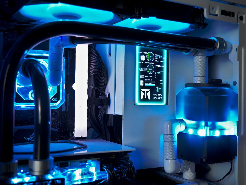 I CUSTOM Water Cooled the Cooler Master NR200P ITX PC Build + Benchmark 