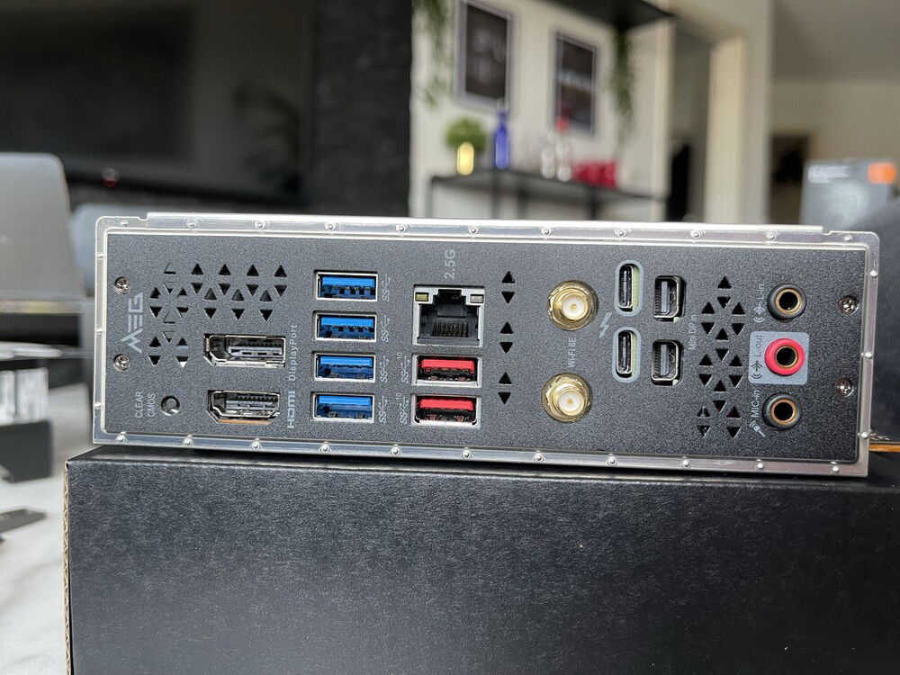 A lot of I/O, even Thunderbolt 4.