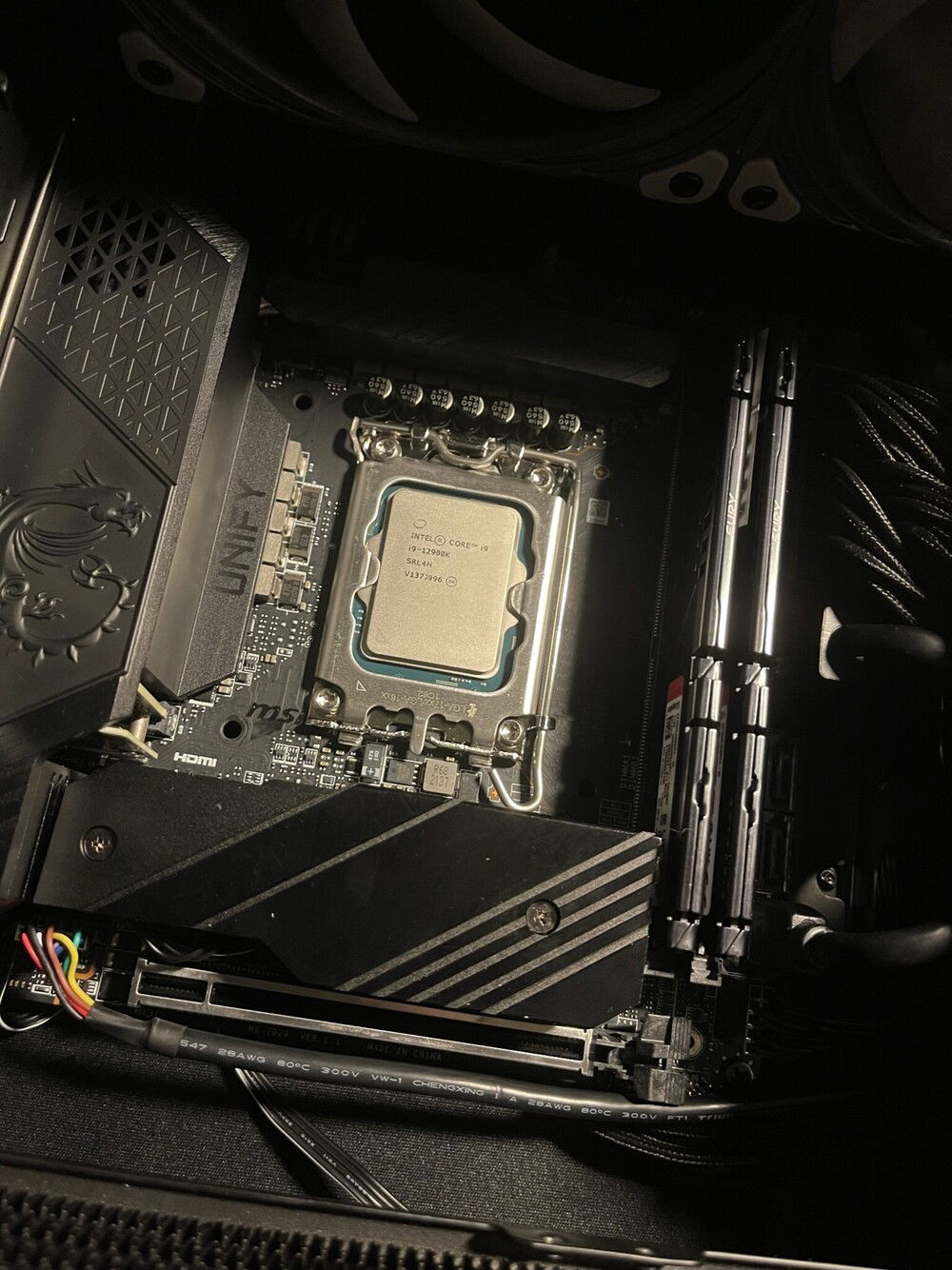 The it is, the i9 12900k!