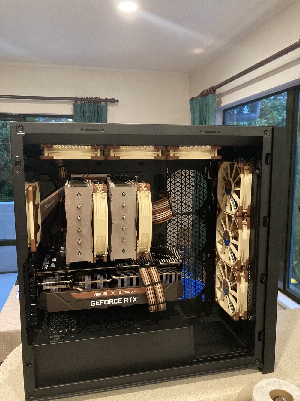 This Noctua-themed gaming PC is a bespoke beauty you can buy