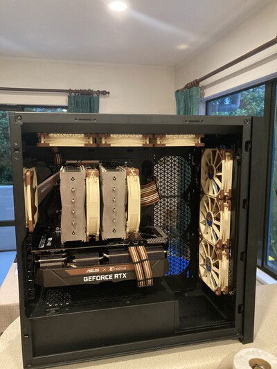 Watercooled Wood ITX » builds.gg