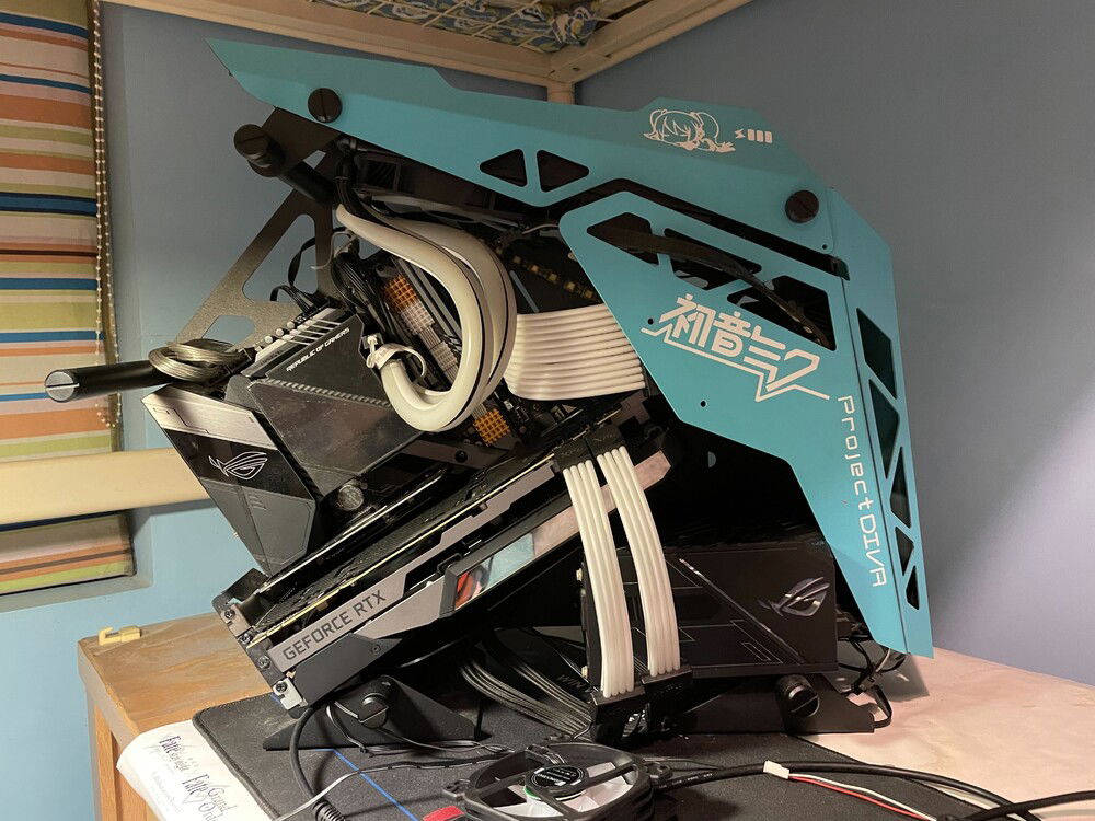 Build progress: Before adding accessory fans.