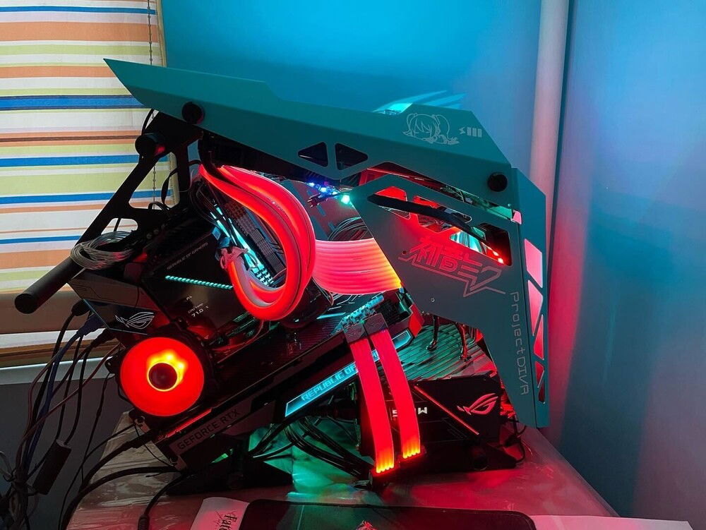 Side view (daytime, hot temperature).