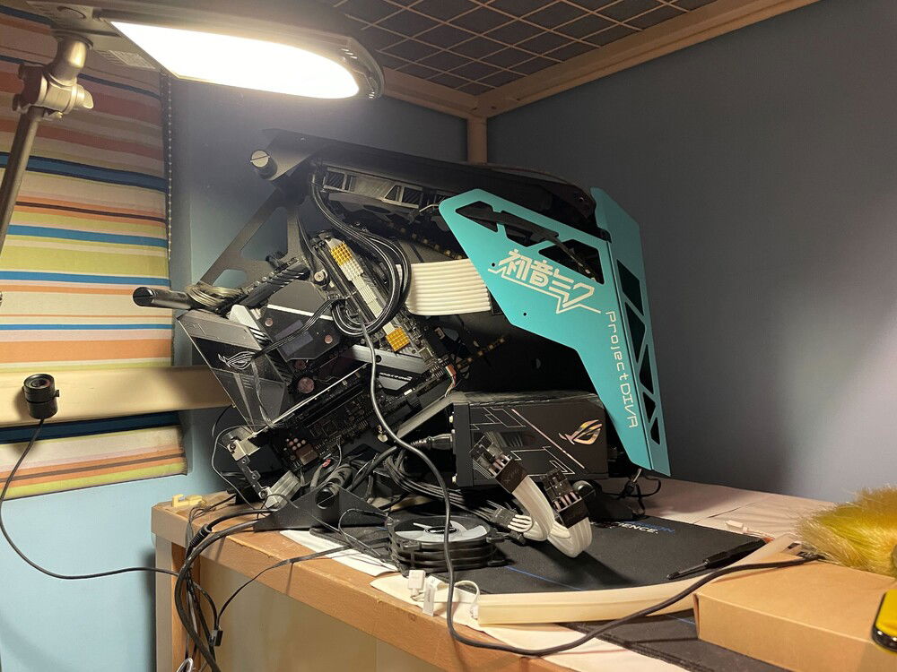 Stripping AIO in progress.