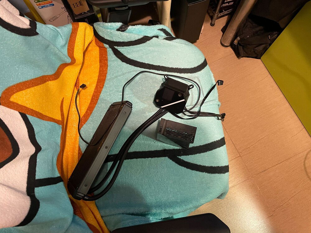 Stripping AIO in progress.