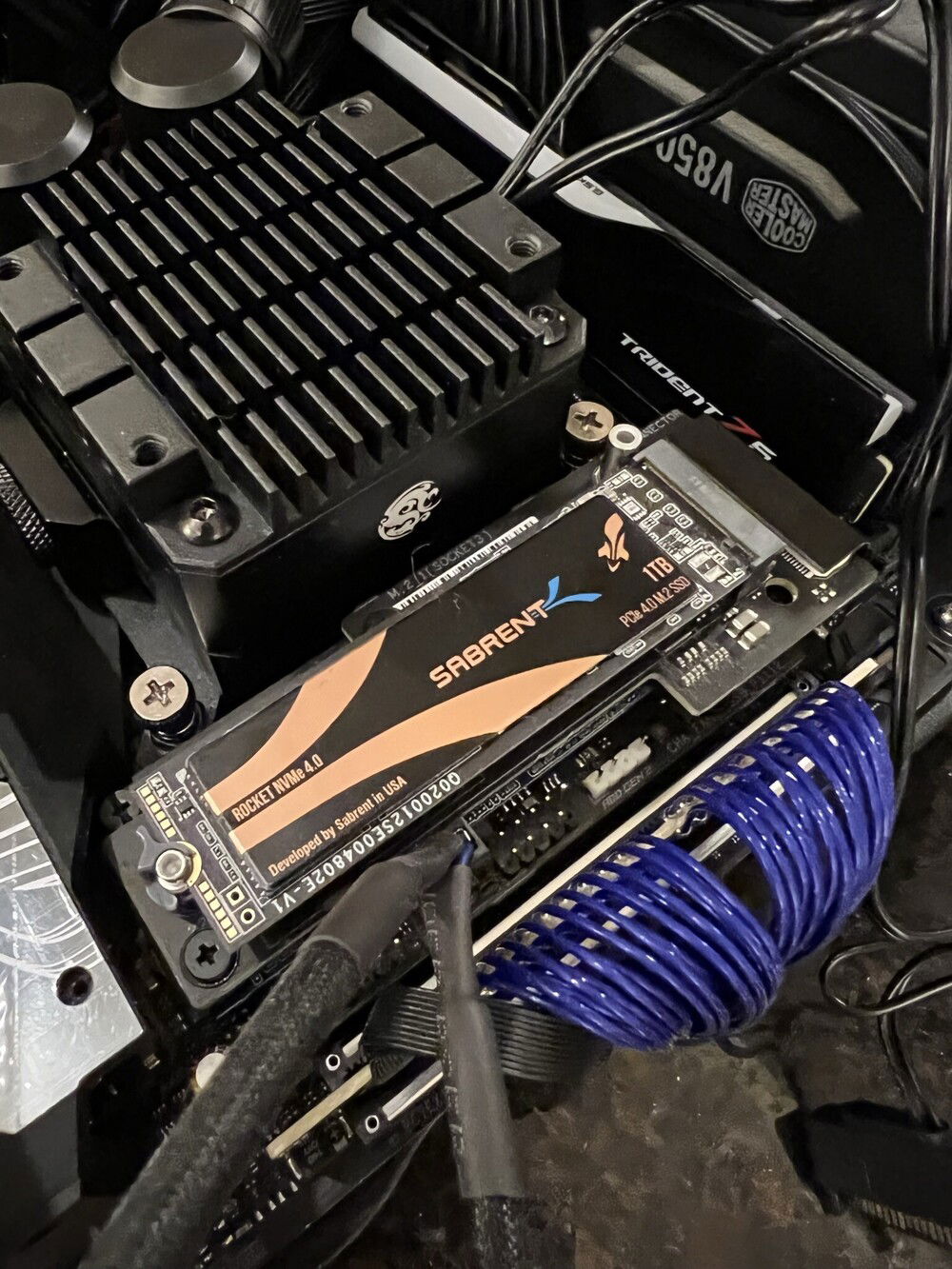 Double stacked NVMEs