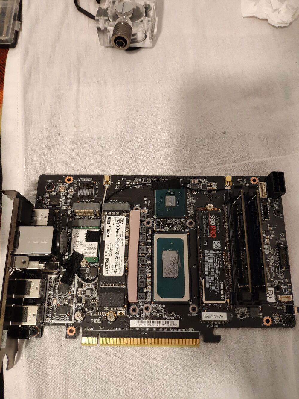 NUC 11 extreme board