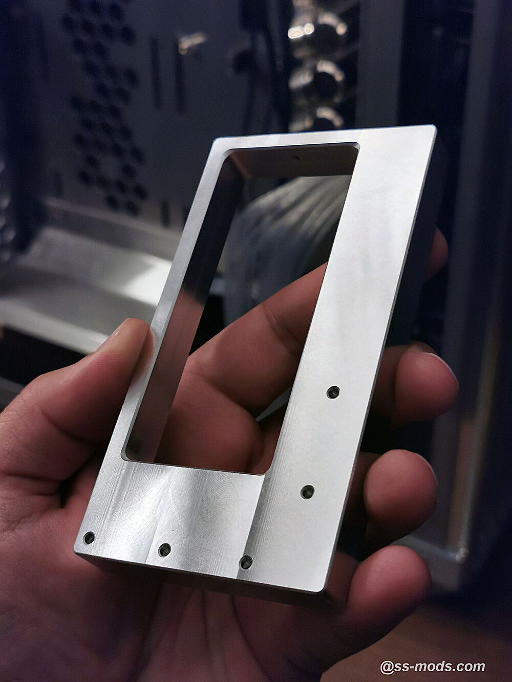 GlaSSial project -  GPU vertical holder part