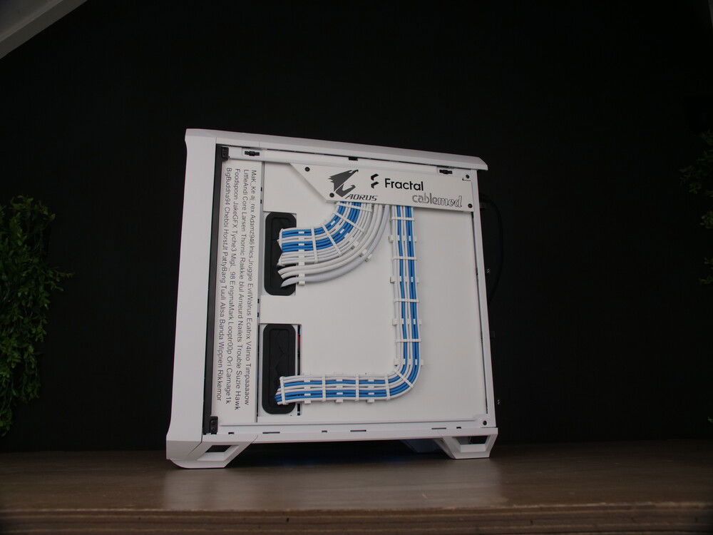 Back cable managment shot