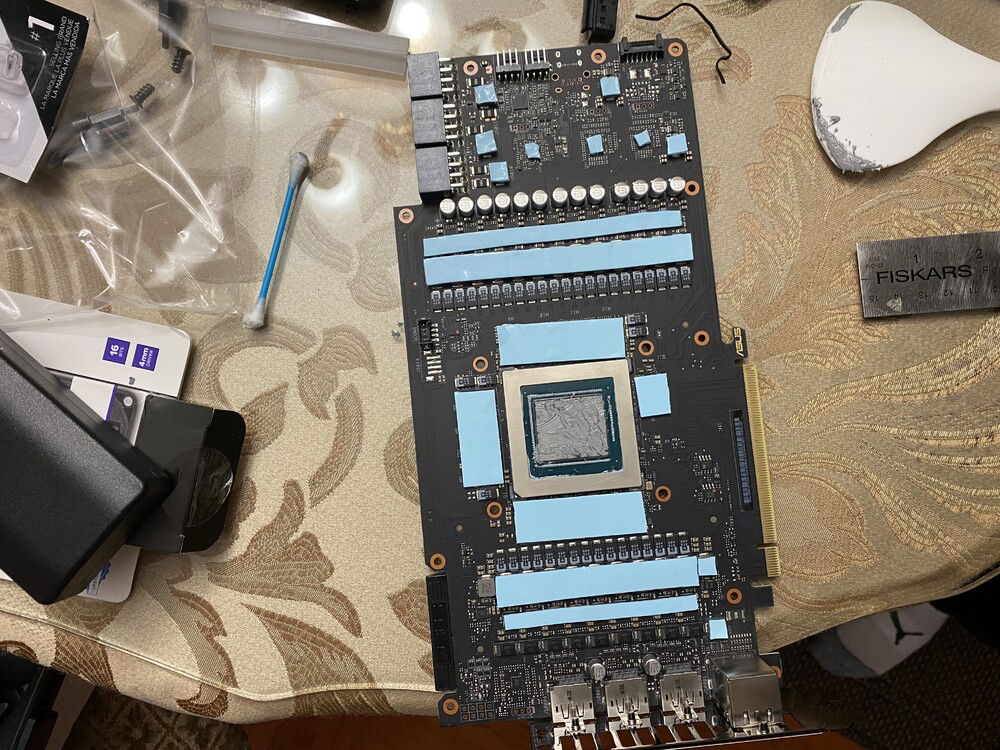 For my first time, taking this baby apart wasn’t too stressful thanks to YouTube.

I only wished that EK precut their thermal pads like Optimus did..