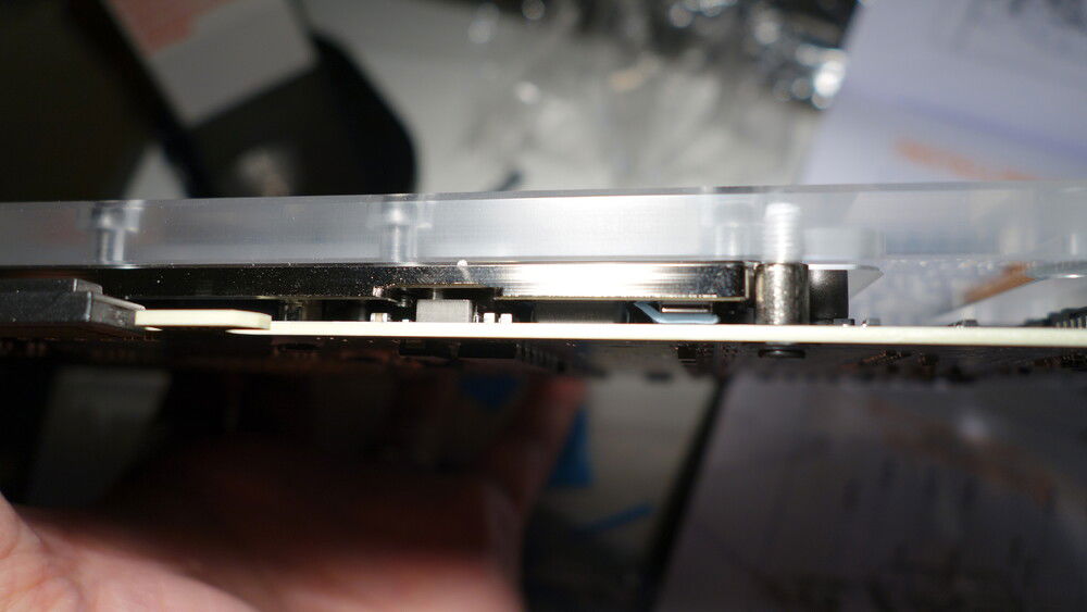 checking for good thermal contact