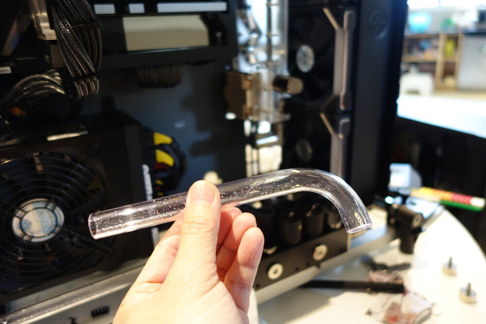 first of two short angles for the reservoir