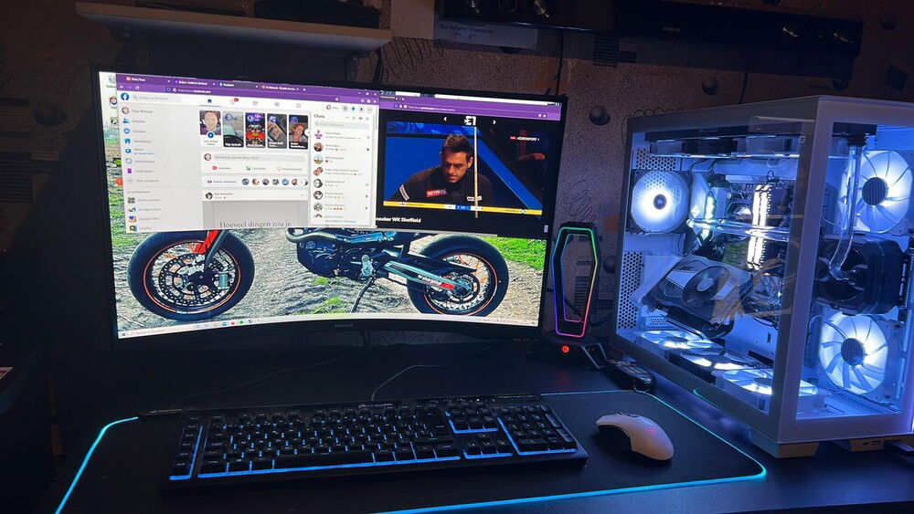 seems like the client is happy  sent me a pic of his new toy in use