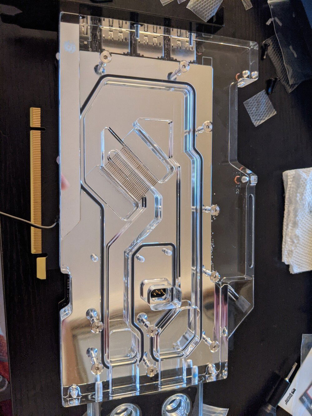 Waterblocked 3090 founders GPU