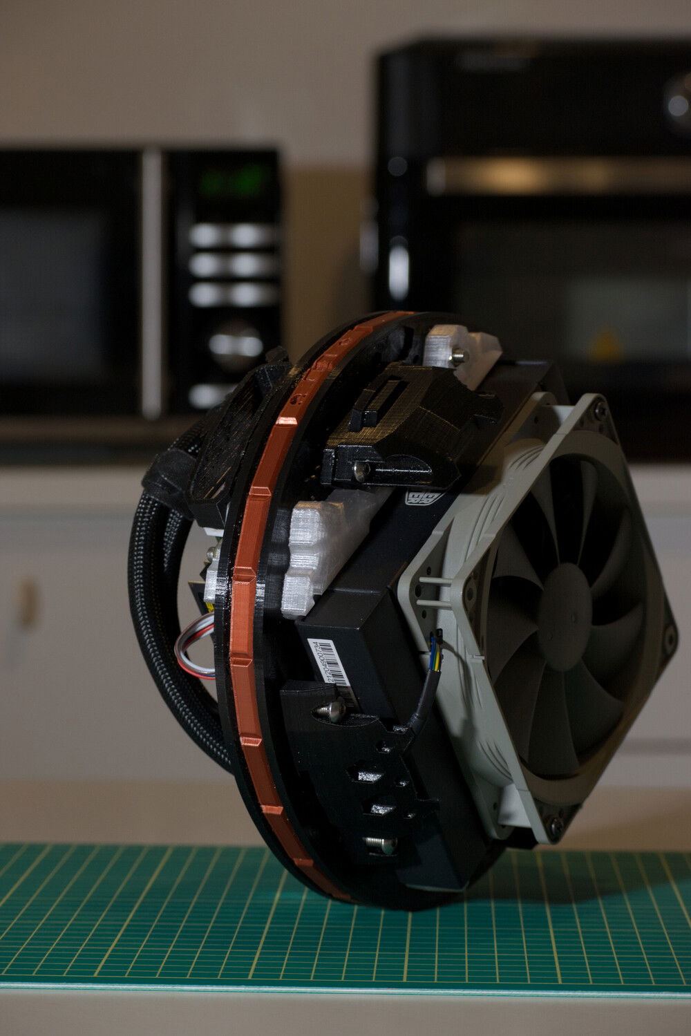 Piñasphere interior view partially disassembled