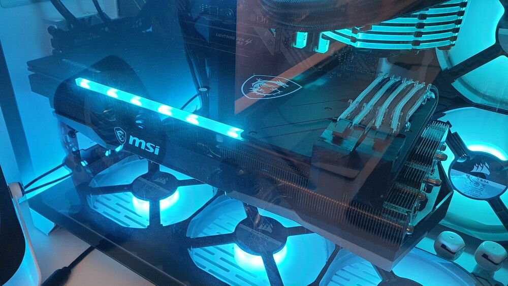 180º PCI-e connectors