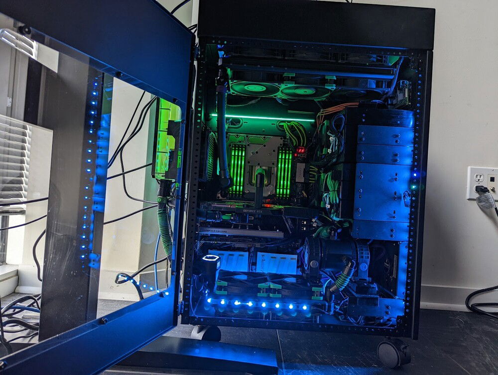 Following May 2022 upgrade (monoblock RGB needs repair).