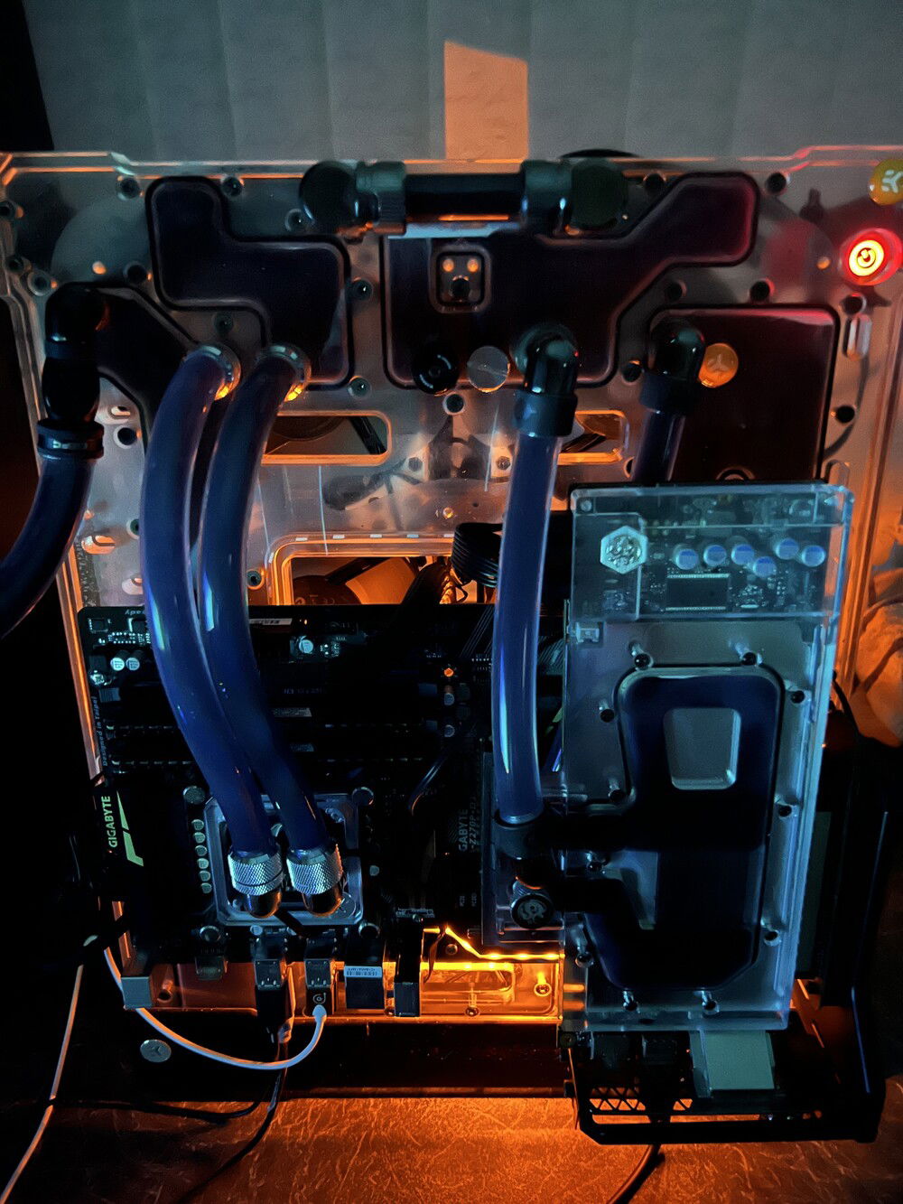 Night time with a Gigabyte board