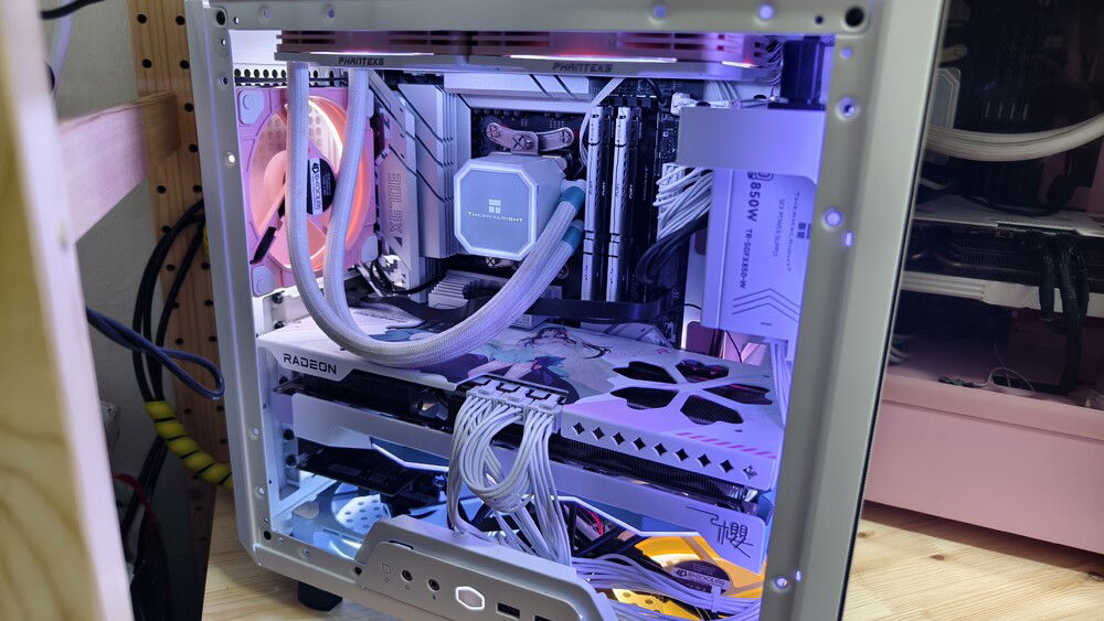 New PSU in place. Again, I don't ever want to do that ever again.