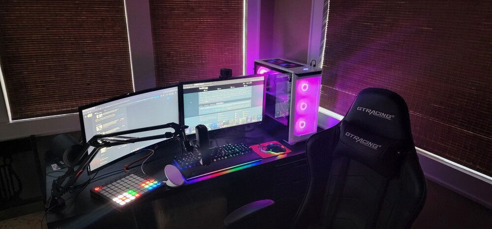 June 9, 2022. OG setup before moving