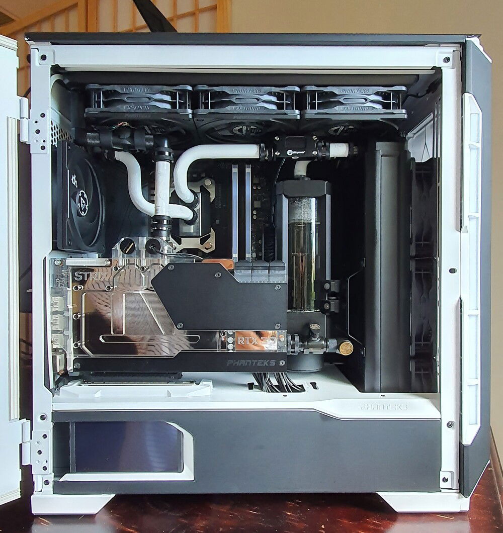 Phanteks p600s sales water cooling