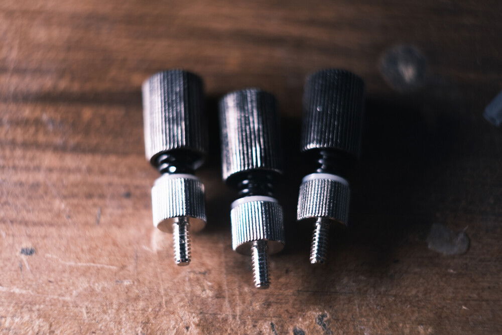 water block screws. I put them together like this so the parts don't get lost.