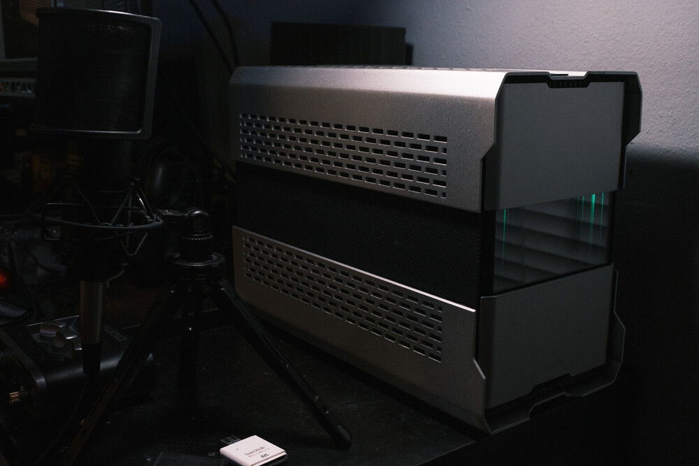 Complete and sitting at a new home.