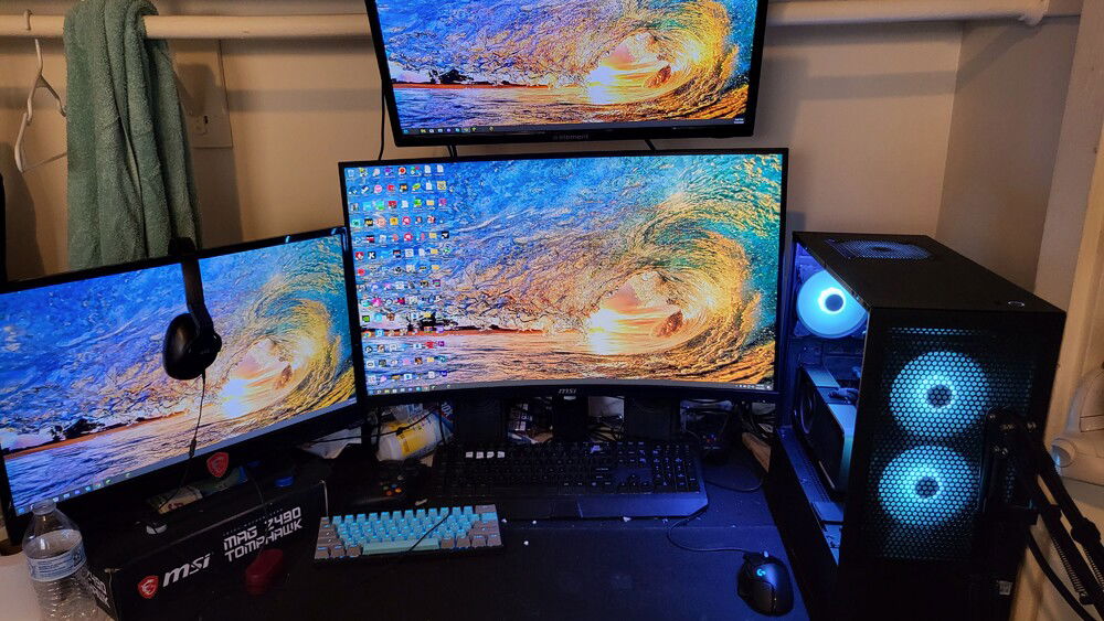 What my whole setup looks like