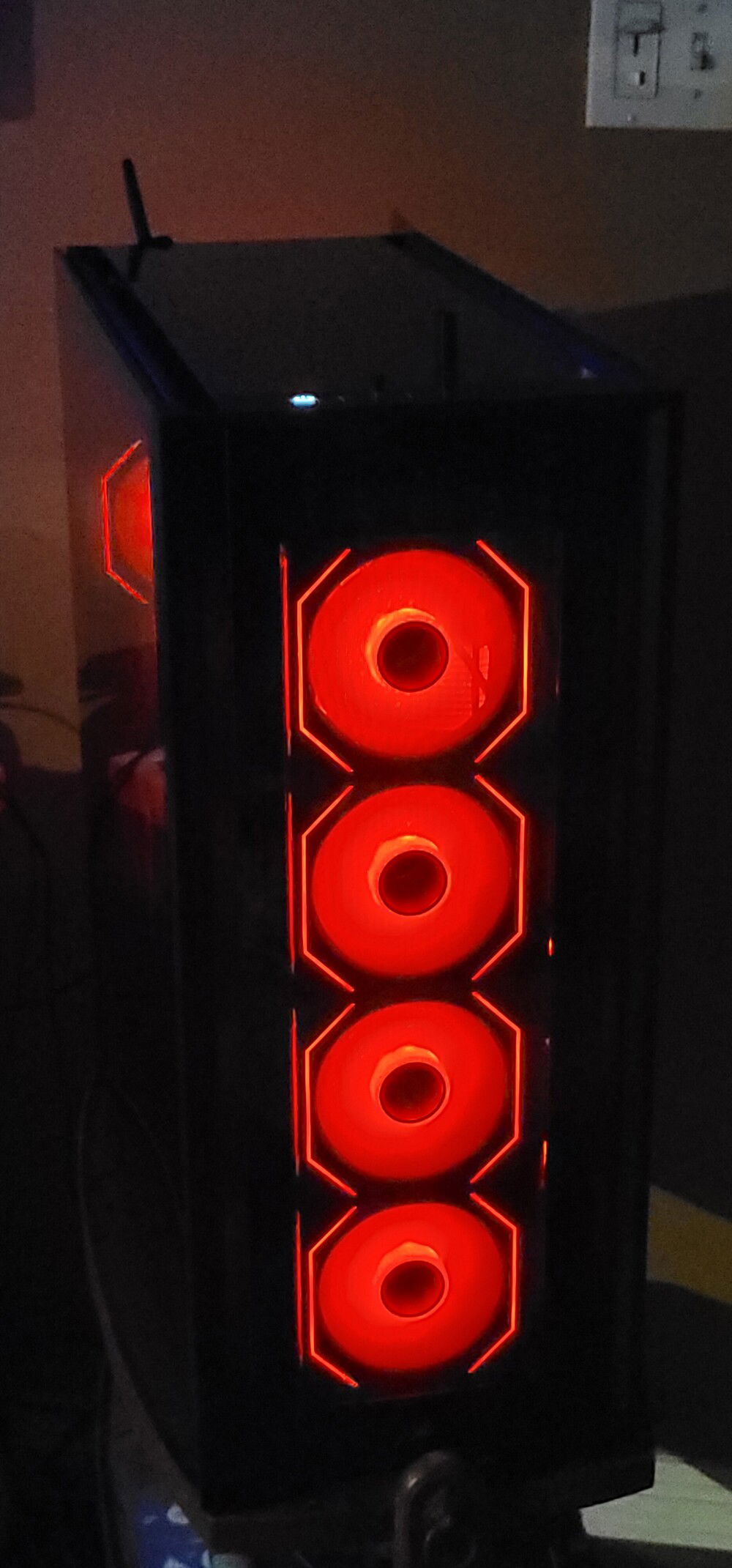 The front of my PC build