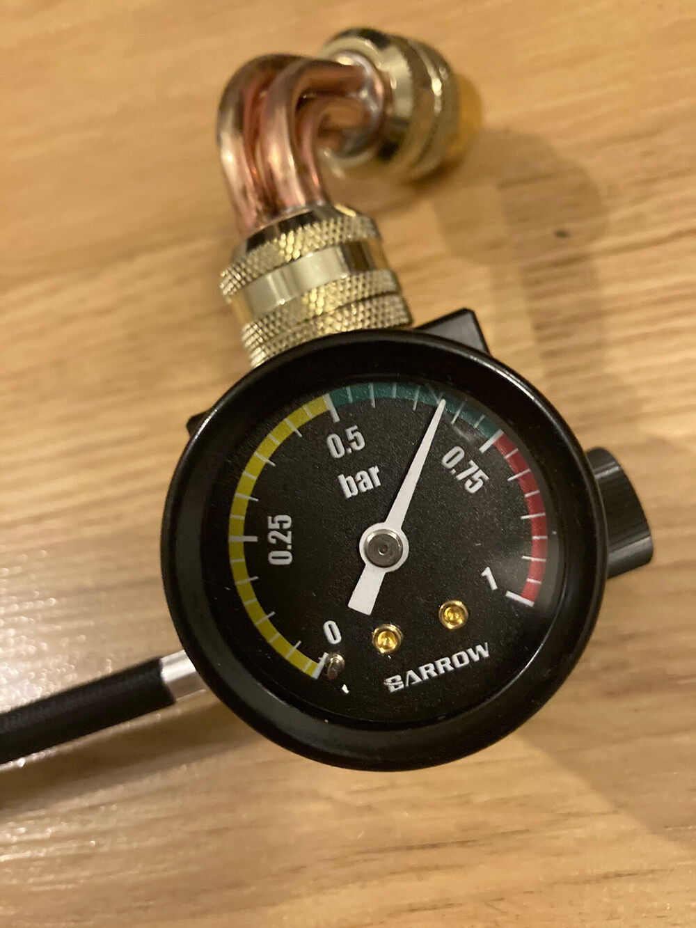 Pressure testing the seams