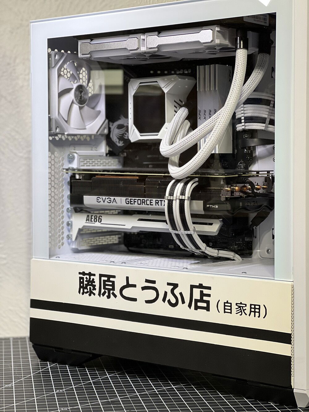 I make all my own custom cables with MDPC-X sleeving, materials sourced from Titan Rig