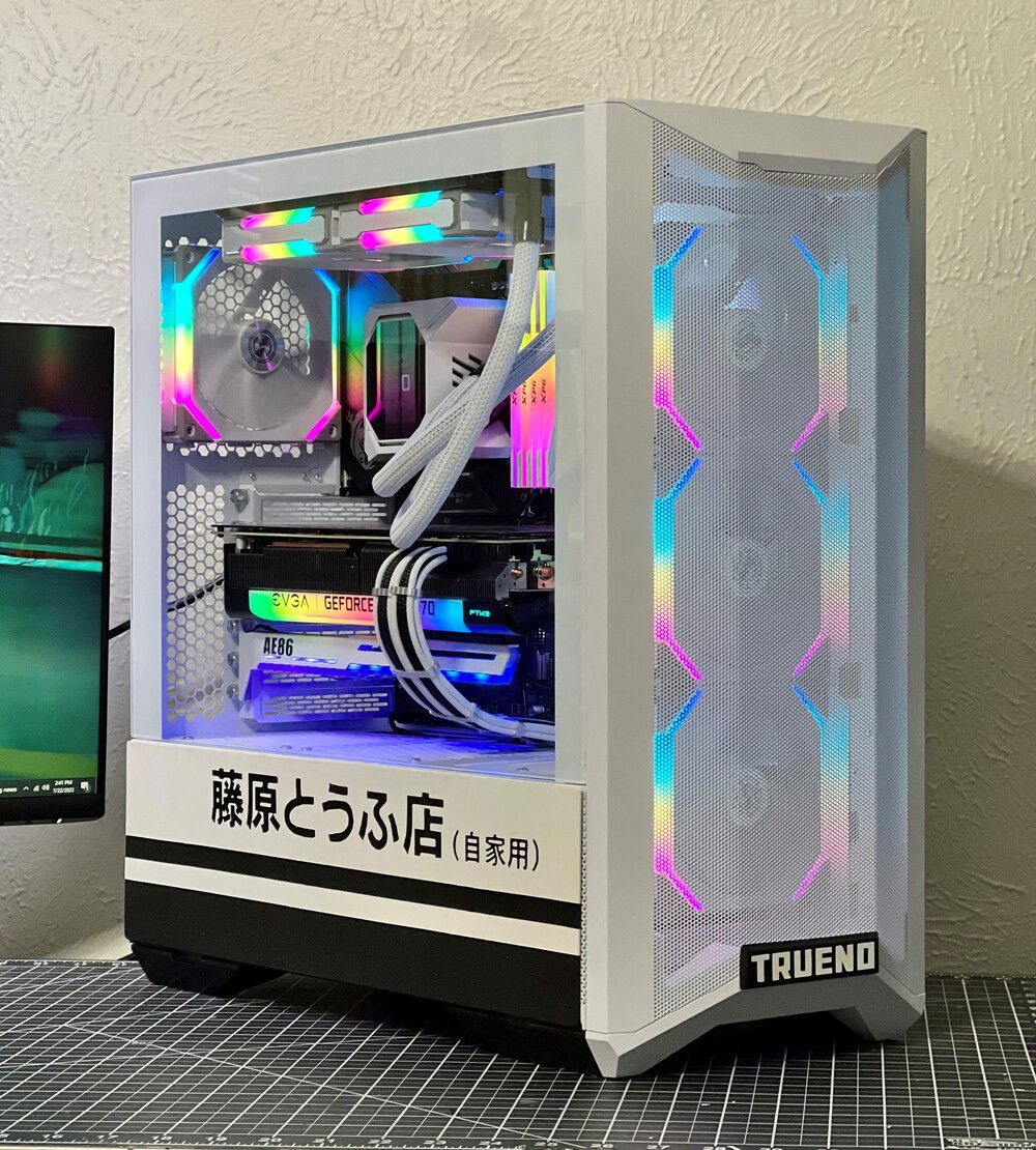 To me the SL120s are a little reminiscent of the headlights on the car the build is modeled after.