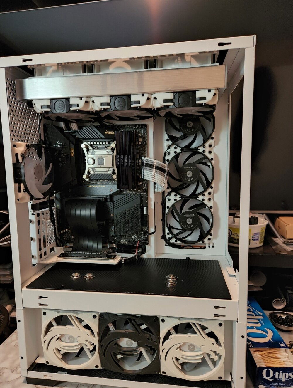 Top radiator in P/P ready