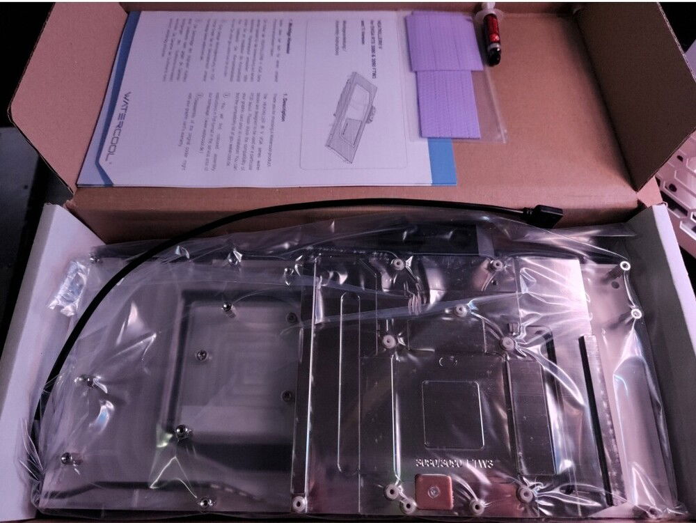 I love the standoffs and the much stronger a-rgb cable than EK blocks...