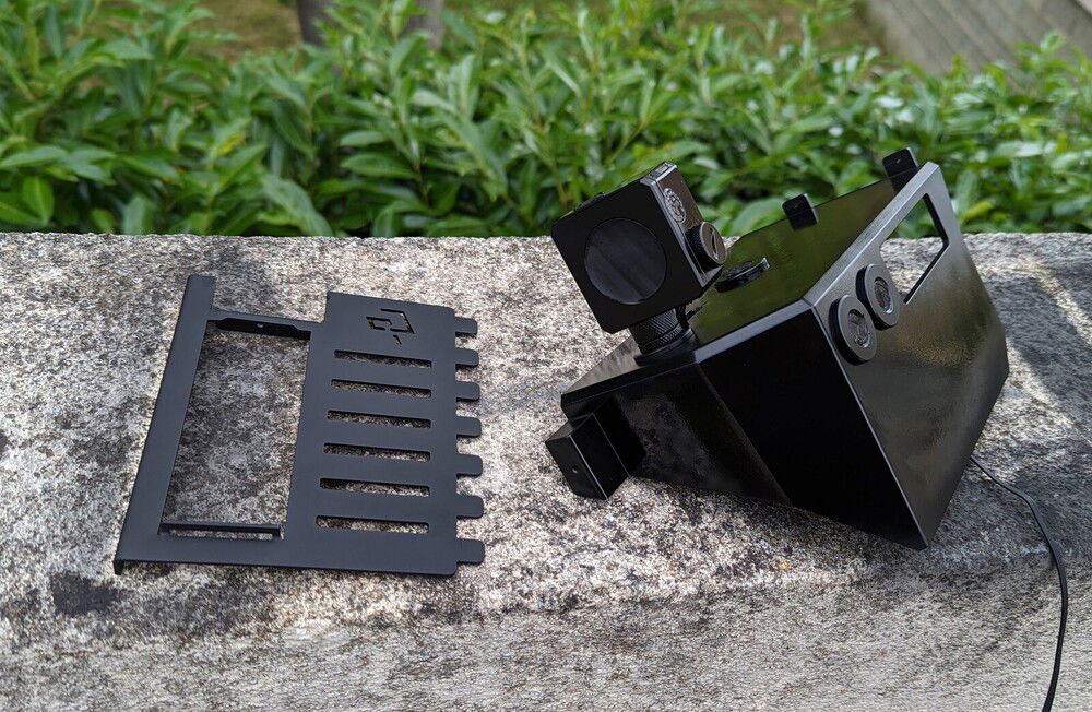 Grey to black epoxy paint, and moddint on plastic parts