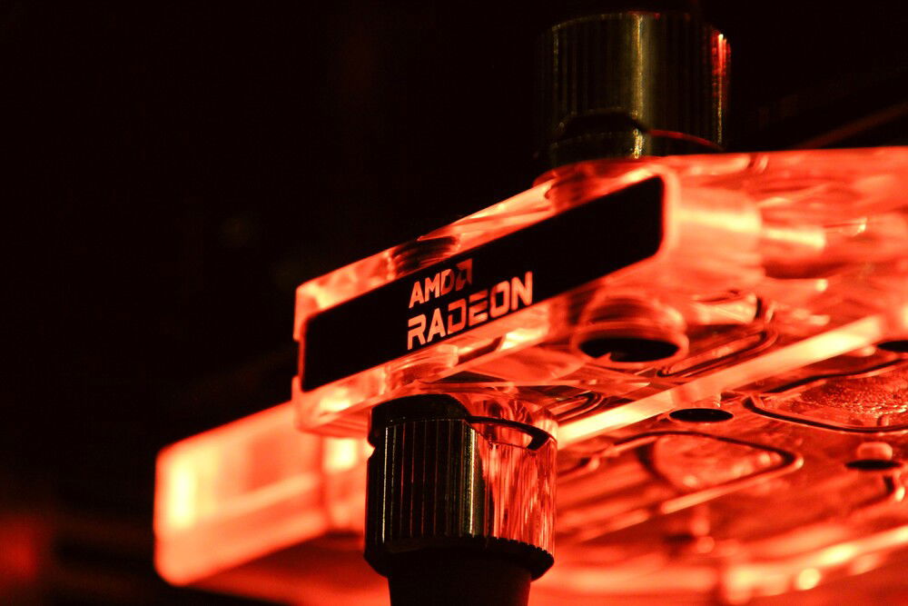 Stylistic photo of the GPU Block