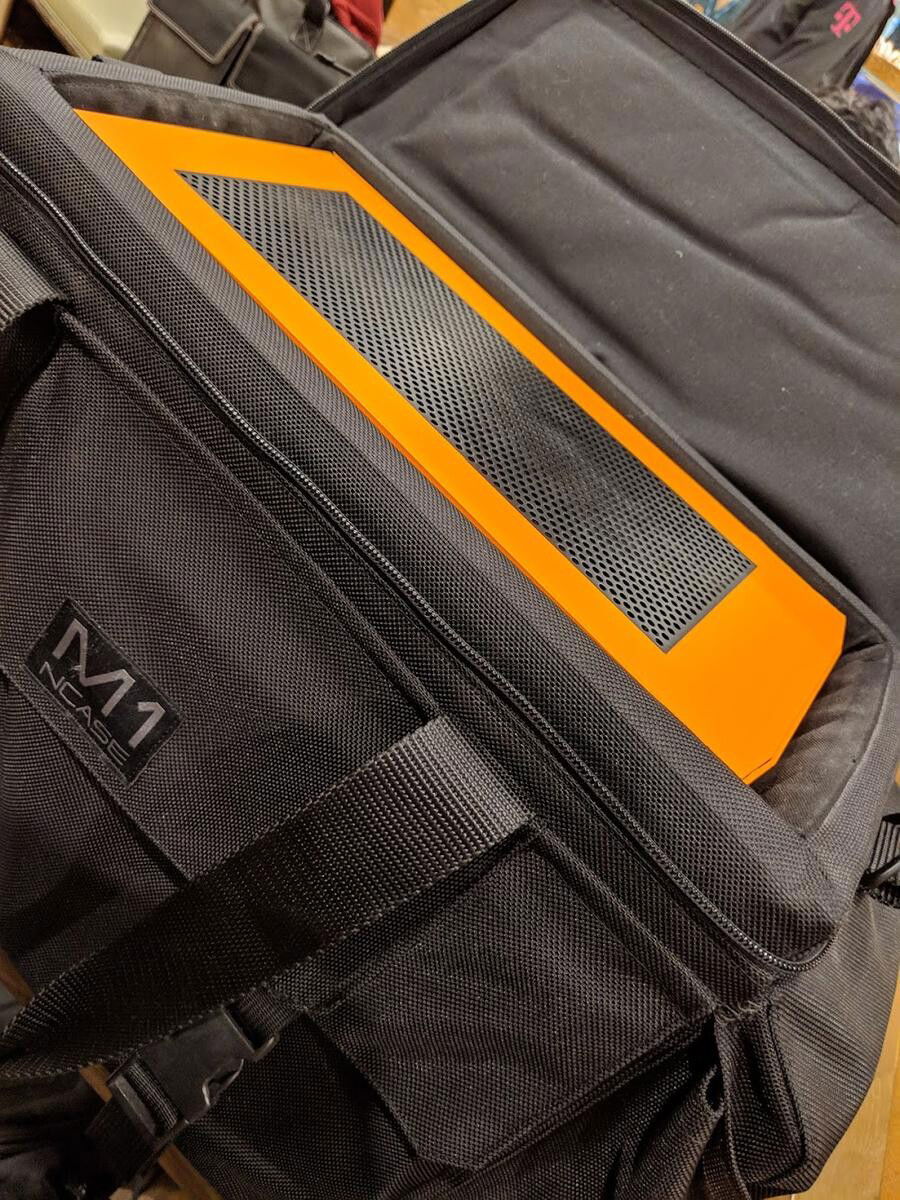 Custom designed bag I used to travel with.