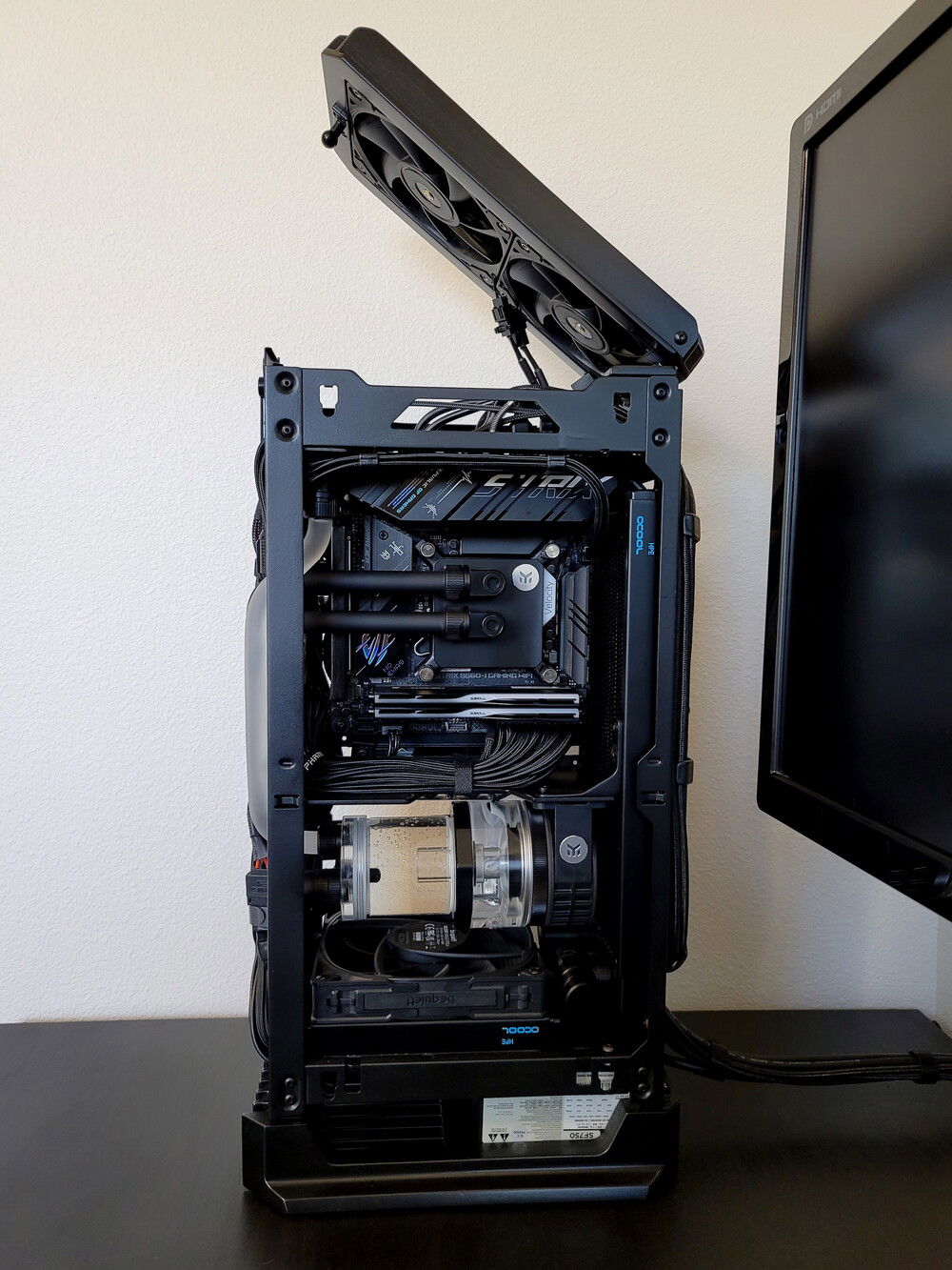 Right side with panels removed.